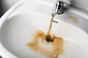 rusty water can be a sign that something is wrong with your water heater 