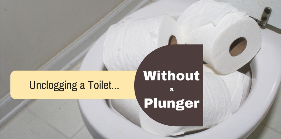 how to unclog toilet with plunger