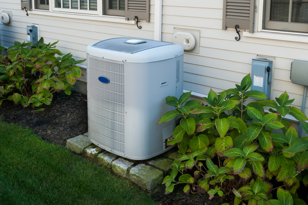 AC unit near someone's home in California