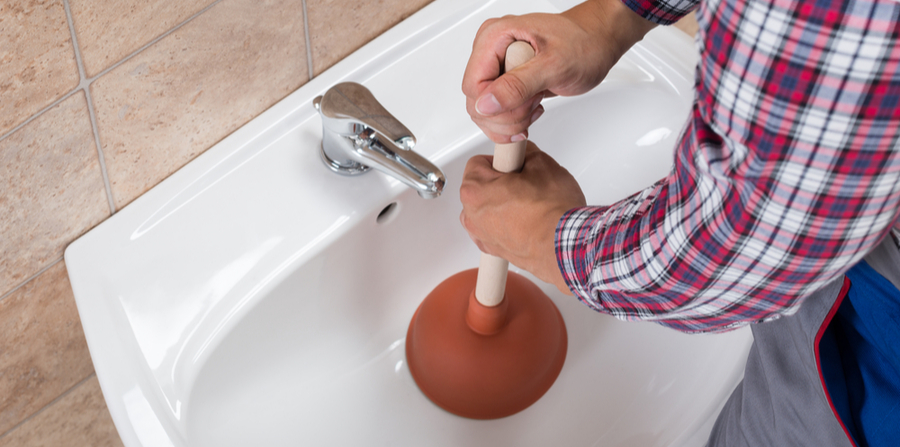 how to unclog a sink in the bathroom