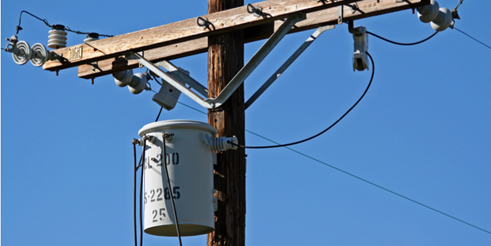 A Los Angeles power transformer.